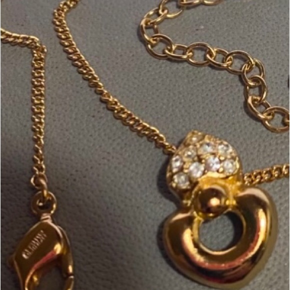 Christian Dior  CD Crystal Necklace - Picture 1 of 10